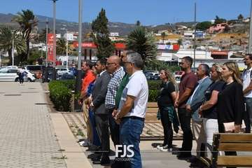 Telde rinde homenaje a las víctimas del terrorismo/TA y Francisco Javier Santana.